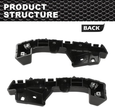 CNNELL Bumper Brackets Retainer Front Driver and Passenger Side Compatible with Chevy Malibu 2016-2022 Bumper Bracket Set 84650636 84081022 GM1043137 84650637 84081023 GM1042137 in Kuwait