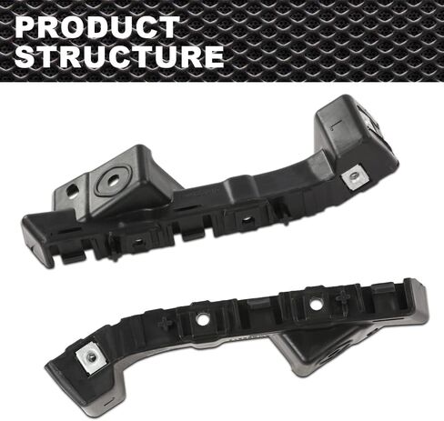 CNNELL Bumper Brackets Retainer Front Driver and Passenger Side Compatible with Chevy Malibu 2016-2022 Bumper Bracket Set 84650636 84081022 GM1043137 84650637 84081023 GM1042137 in Kuwait