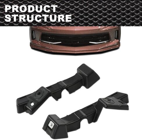 CNNELL Bumper Brackets Retainer Front Driver and Passenger Side Compatible with Chevy Malibu 2016-2022 Bumper Bracket Set 84650636 84081022 GM1043137 84650637 84081023 GM1042137 in Kuwait