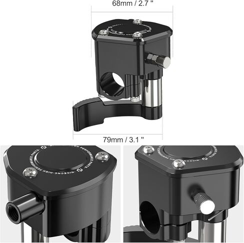 NICECNC Thumb Throttle Assembly Compatible with Yamaha Raptor 700 YFM700R 2006-2023, 700R 2009-2023, 660R YFM660R 2001-2005, Blaster 200 YFS200 1988-2006, Black in Kuwait