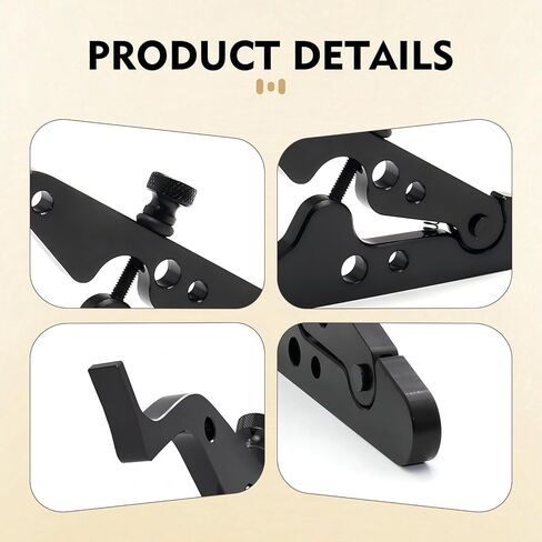 WZP Motorcycle Throttle Assist, ABS Plastic Motorcycle Cruise Control, 2PCS Wrist Hand Grips, 2PCS Motorcycle Throttle Lock with 2 Silicone Ring, Universal Control Crucero Moto Accessories in Kuwait