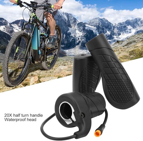 Half Throttle for EBIKE, Electric Speed Throttle Handlebar Grip Modified Thumb Throttle Part for Universal Mountain E Scooter in Kuwait