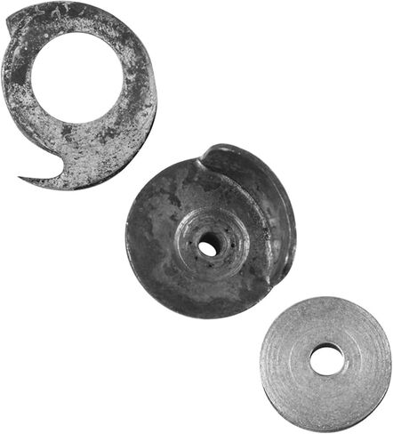 Kodrily 17mm Sewing Bobbins, 5 Sets Spool Bobbin Holder, Chinese Shoe Patcher Bobbins for Cobbler Sewing Machine, Hand Cranked Leather Machine Mending Repair Iron Parts Accessories in Kuwait