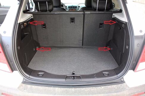 Envelope Style Trunk Mesh Rear Cargo Net for Chevrolet Trax LS LT 2013-2022 - Premium Trunk Organizer and Storage - Luggage Net for Crossover - Best Car Organizer for Chevrolet Trax in Kuwait