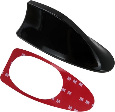 Black Car Shark Fin Antenna Cover Fit for Hyundai Accent SEL Sedan 4-Door 1.6L 1591CC 97Cu. In. l4 GAS DOHC Naturally Aspirated 2018 2019 Latest Version in Saudi Arabia