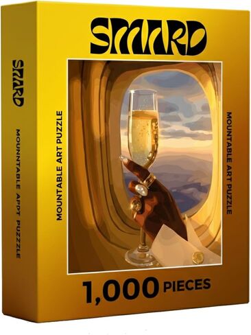 Smard Art Puzzles for Adults 1000 Pieces, Catching Flights 1000 Piece Puzzle for Adults, Travel Art Jigsaw Puzzles 1000 Pieces Luxury Family 1000 Piece Puzzle in Saudi Arabia