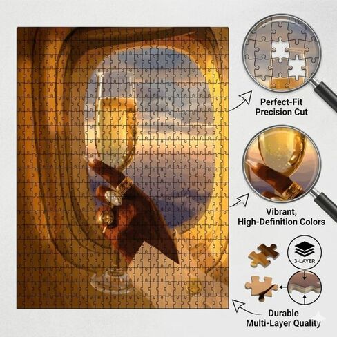 Smard Art Puzzles for Adults 1000 Pieces, Catching Flights 1000 Piece Puzzle for Adults, Travel Art Jigsaw Puzzles 1000 Pieces Luxury Family 1000 Piece Puzzle in Saudi Arabia