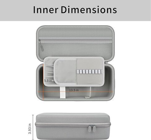 Hard Case for Cricut Joy 2 Compact Cutting Machine, Organizer with Divider for Machine, Scoring Tool & Mat, for hobbyist crafters, beginners, Only Case in Saudi Arabia