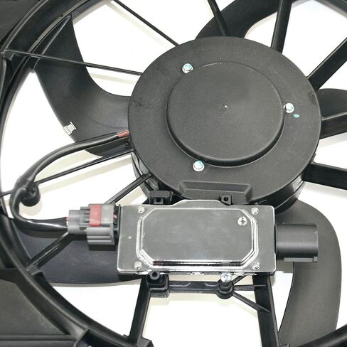 مجموعة مروحة تبريد الرادياتير من PartsFlow لـ 2010-2012 Ford Fusion لـ 2011-2012 Lincoln MKZ لـ 2010-2011 Mercury Milan OE #621-445 in Kuwait