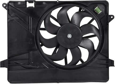 SCITOO Cooling Fan Assembly Replacement for 2014-2021 for Buick for Encore 1.4L 2015-2021 for Chevrolet for Trax 1.4L Replace 621-566 ‎623550 CF12110 95026336 95301357 95322864 in Kuwait