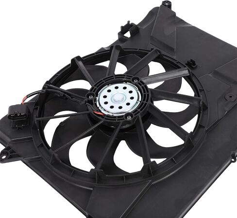 SCITOO Cooling Fan Assembly Replacement for 2014-2021 for Buick for Encore 1.4L 2015-2021 for Chevrolet for Trax 1.4L Replace 621-566 ‎623550 CF12110 95026336 95301357 95322864 in Kuwait