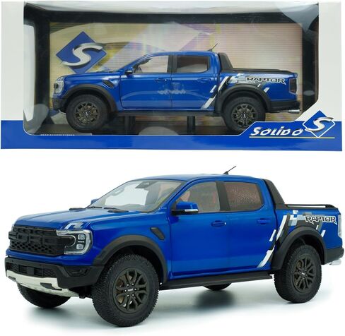 Solido 1:18 Ford Ranger Blue Lightning 2024 Diecast Model S1813902 in Kuwait