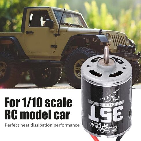 RC Crawler Motor, High Torque Sensored Brushless 1/10 Scale for Off-Road Crawling and Hobbyists Adventure Enthusiasts in Kuwait