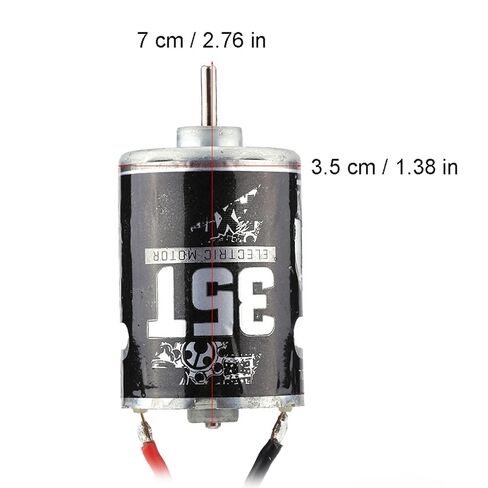 RC Crawler Motor, High Torque Sensored Brushless 1/10 Scale for Off-Road Crawling and Hobbyists Adventure Enthusiasts in Kuwait