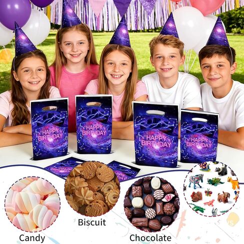Colorato 30 Pcs Kpop Goodie Bags for Birthday Decorations, K pop Party Bags with Handles, Kpop Party Favors Demon Movie Gift Bag for Boy Music Theme Decorations, Size (7.09" x 9.84") in Saudi Arabia