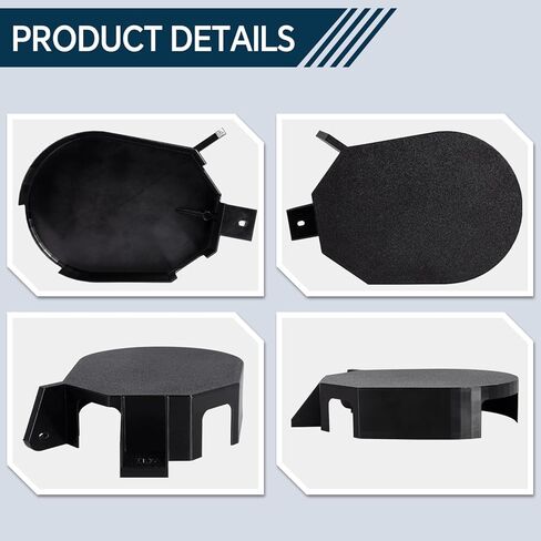 Throttle Body Cover Compatible with 1987-1996 Ford F150 F250 F350 Bronco 5.0L 5.8L V8 Replace E9TA-9E766-AA 3D Printed ABS in Saudi Arabia