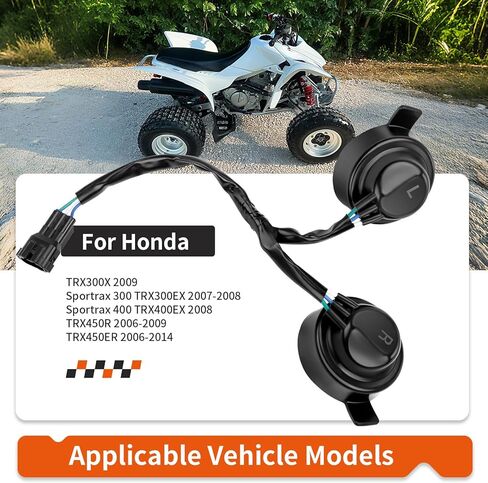 مقبس المصباح الأمامي لهوندا Sportrax 300 400 TRX300EX TRX450 EX/R/ER 2006-2014 33130-HP1-600 in Kuwait