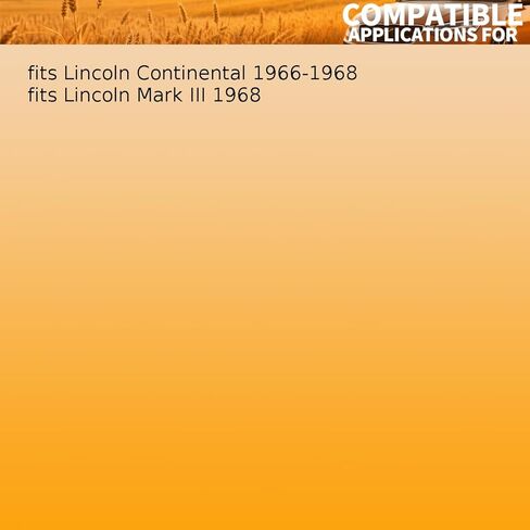 2 X Automatic Transmission Seal Rear fits Lincoln Mark III 1968 fits Lincoln 1966 1967 1968 in Kuwait