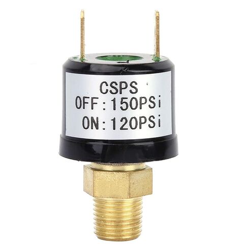Auto Power OnOff At 120-150 PSI Pressure Control Switch, NO NC Switch Form, Air Compressor with Reliable Control, Ideal for Air Compressor, Automobile Suspension & in Kuwait