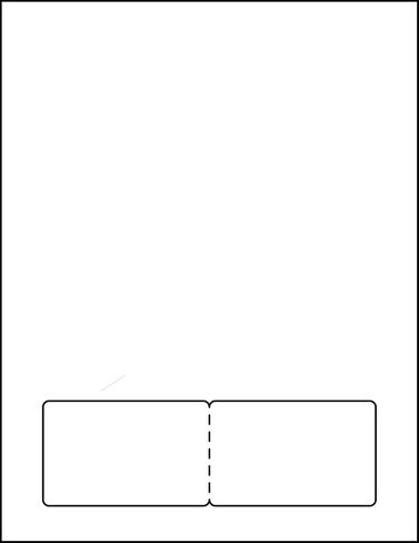 DocuFold 8221 Printable ID/Membership Cards 1 Card Fold Over Style 1 Case/800 Sheets in Saudi Arabia