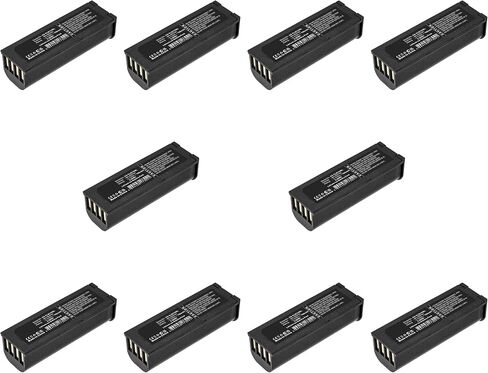 Fliujoy 2 قطعة BA-000700 استبدال البطارية لماسح الباركود CipherLAB 1166 1266 CL1160 CL1266 (3.7V/2.59Wh) in Kuwait