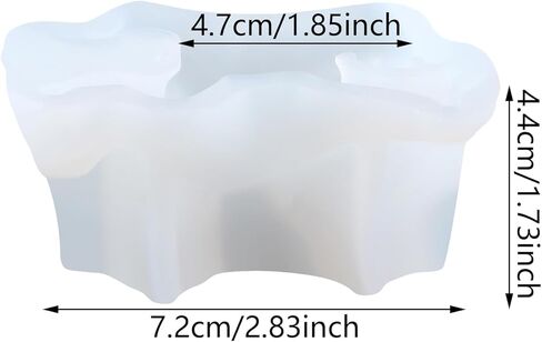 Frog Candle Molds Animal Silicone Candle Mold Frog Resin Casting Mold for Candle Home Decorate Candle Making Aromatherapy Candles Gypsum Clay Craft in Kuwait