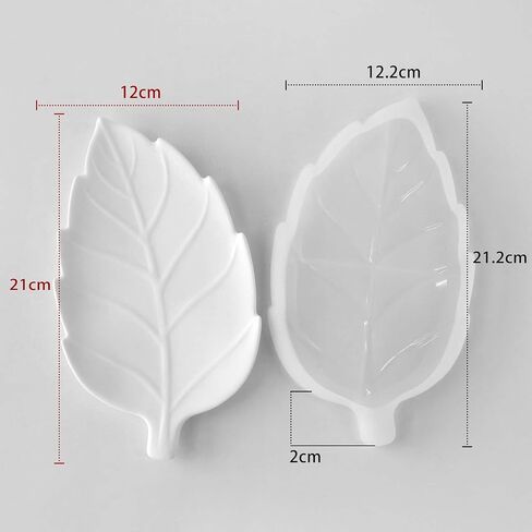 Leaf Tray Silicone Mold, Large Leaf Jewelry Dish Mold for Epoxy Resin, Casting, Soap, Candle Making in Kuwait
