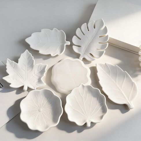 Leaf Tray Silicone Mold, Large Leaf Jewelry Dish Mold for Epoxy Resin, Casting, Soap, Candle Making in Kuwait