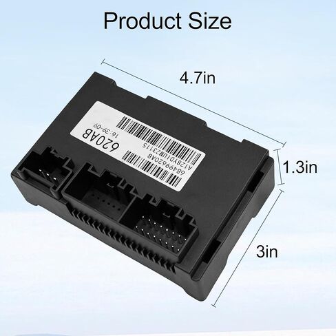 68499620AB Transfer Case Control Module Compatible with Dodge Durango 2021-20215 Compatible with Jeep Grand Cherokee WK 2022 Replace 68499620AA in Kuwait