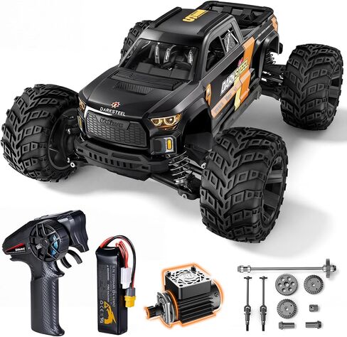 UDIRC 1610S Brushless Fast RC Car, 56+ MPH and Standing Backflip in Stock Setup, 1:16 High Speed RC Truck, 4WD RTR Off-Road Monster RC Truck for Adults in Kuwait