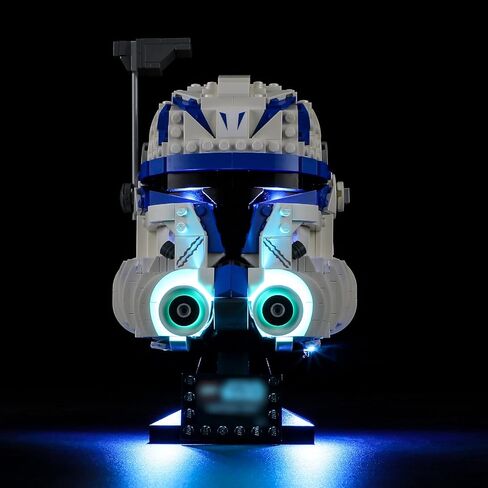 مجموعة إضاءة LED من ManKiaPro لطراز Lego 75349 Star Wars Captain Rex خوذة مكعبات البناء (أضواء فقط، لا توجد مجموعة Lego) in Kuwait