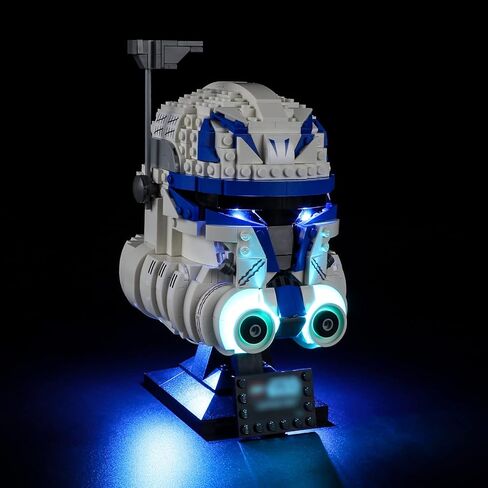 مجموعة إضاءة LED من ManKiaPro لطراز Lego 75349 Star Wars Captain Rex خوذة مكعبات البناء (أضواء فقط، لا توجد مجموعة Lego) in Kuwait