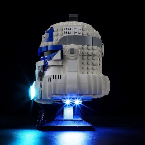 مجموعة إضاءة LED من ManKiaPro لطراز Lego 75349 Star Wars Captain Rex خوذة مكعبات البناء (أضواء فقط، لا توجد مجموعة Lego) in Kuwait
