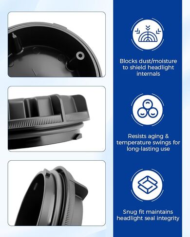 ANODZU Headlight Dust Cover Cap Fit for Hyundai Elantra, Santa Fe, Tucson, Palisade, Genesis G70/G90/GV80/GV60/GV70, loniq5, loniq 6 2019 2020 2021 2022 2023, Replace 92140-H8000 92140H8000 in Kuwait