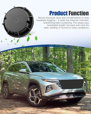 ANODZU Headlight Dust Cover Cap Fit for Hyundai Elantra, Santa Fe, Tucson, Palisade, Genesis G70/G90/GV80/GV60/GV70, loniq5, loniq 6 2019 2020 2021 2022 2023, Replace 92140-H8000 92140H8000 in Kuwait