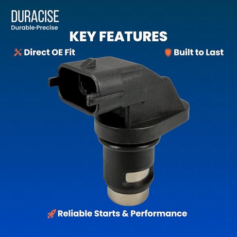 مستشعر موضع عمود الحدبات DURACISE متوافق مع مرسيدس بنز C230، C300، C350، E350، ML320، ML350، CLS550، S550، GL450 & Dodge & Freightliner Sprinter 3500 | تصنيع المعدات الأصلية # 5101122AA، 0041530728 in Kuwait
