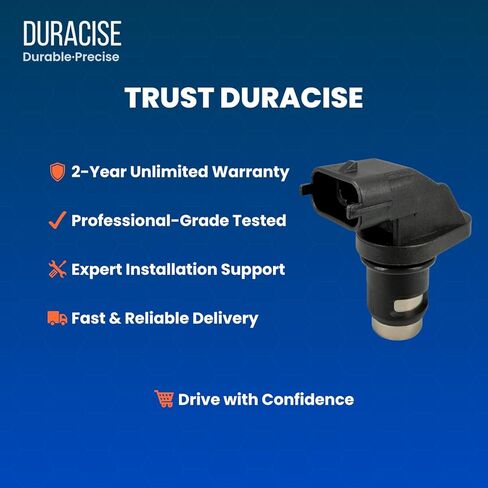 مستشعر موضع عمود الحدبات DURACISE متوافق مع مرسيدس بنز C230، C300، C350، E350، ML320، ML350، CLS550، S550، GL450 & Dodge & Freightliner Sprinter 3500 | تصنيع المعدات الأصلية # 5101122AA، 0041530728 in Kuwait