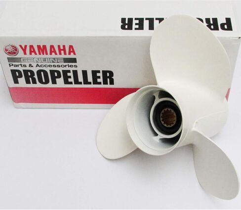 Yamaha New OEM Prop 10 1/4 x 14 RH Aluminum Propeller 6H5-45958-00-0010.25x14 in Kuwait