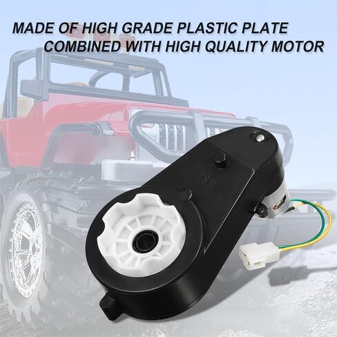 2Pcs 24V 12000RPM Kids Ride On Car Gearbox Motor, 24V RS555 Drive Motor, Suitable for 24 Volt Children's Ride On Toy Cars, Replacement Drive Motors for 24 Volt Children's Ride-On Toy Cars in Kuwait