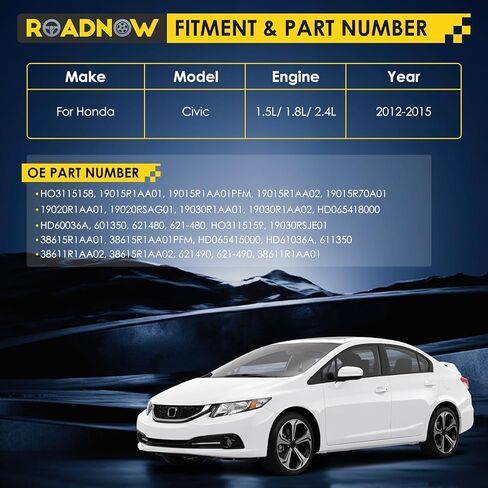 621-480 مروحة تبريد الرادياتير مناسبة لهوندا سيفيك 2.4L 1.8L 1.5L 2012-2015، لهوندا أكورا ILX 1.5L 2.0L 2.4L 2013-2017 مجموعة مروحة الرادياتير البديلة 19015R1AA02 19015R1AA01 in Kuwait