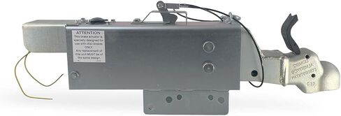 Demco Hydraulic Surge Actuator for Disc Brakes 12,500lb Capacity with Electric Lockout Solenoid 2 5/16" Ball in Kuwait