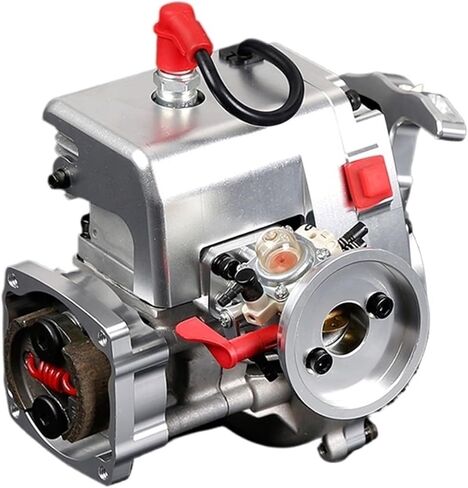 CNC Appearance 36CC Double Ring 4 Bolt Engine (Compatible For 1/5 HPI KM ROFUN BAHA ROVAN BAJA LT FG) Compatible For RC Cars(LOSI 5IVE T) in Saudi Arabia