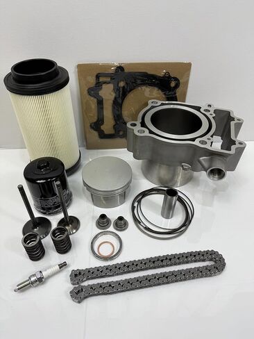 Top End Rebuild Kit - Cylinder Piston Valves Gaskets for 2017-2020 Polaris Sportsman 450 in Kuwait