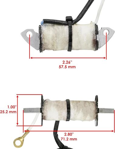 Caltric Stator Pickup Coil Gasket Compatible with Honda Atc185S Atc200 1982-1983 / Atc200S 1984 1985 1986 in Kuwait