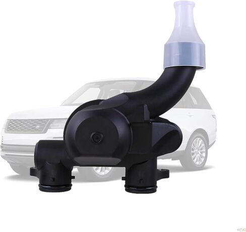 Front Coolant Water Control Valve LR100352,Compatible With 2016-2019 Land Rover L405/L49 5.0L S/C V8 Replace LR100352 AJ814004,Thermostat Housing Control Water Valve in Kuwait