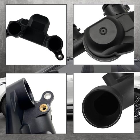 Front Coolant Water Control Valve LR100352,Compatible With 2016-2019 Land Rover L405/L49 5.0L S/C V8 Replace LR100352 AJ814004,Thermostat Housing Control Water Valve in Kuwait