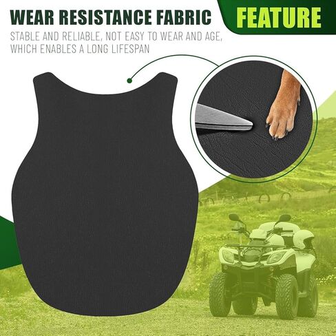 Kojem Black Seat Cover Protector Compatible with 2012-2018 Can-Am Outlander 400 450 500 650 800R 1000 ATV Seat Cover Replacement in Kuwait