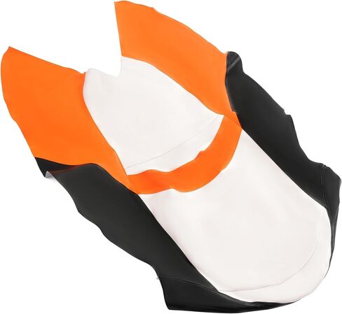 غطاء مقعد HECASA متوافق مع 2011-2016 Sea-Doo GTS130، الإيجار، Wake 155/2017 Sea-Doo GTI GTS (أسود + أبيض + برتقالي) in Kuwait