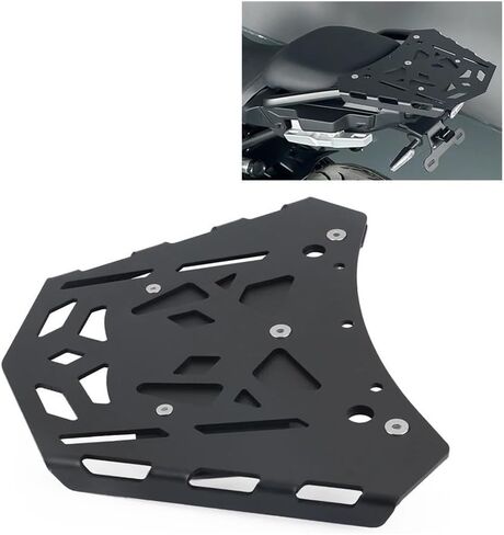 Luggage Bracket for Y&amaha Tracer9 Tracer900 Tracer 900 GT Tracer 9 GT 21-24 Rear Luggage Carrier Rack Motorcycle Cargo Rack Storage Support, Black in Saudi Arabia