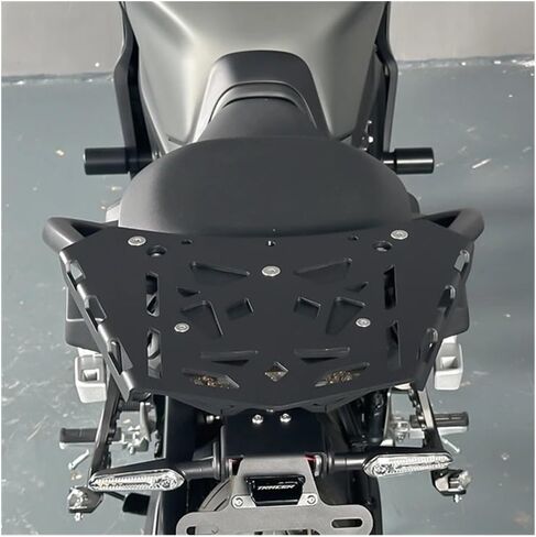 Luggage Bracket for Y&amaha Tracer9 Tracer900 Tracer 900 GT Tracer 9 GT 21-24 Rear Luggage Carrier Rack Motorcycle Cargo Rack Storage Support, Black in Saudi Arabia